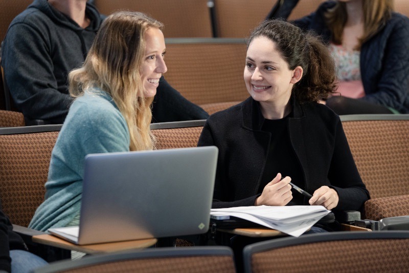 Students in lecture hall