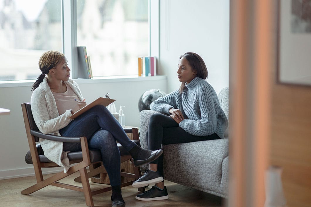 Session with a clinical psychologist
