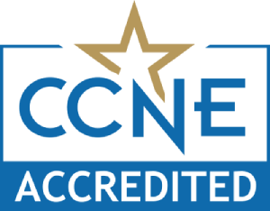 Commission on Collegiate Nursing Education Accredited seal