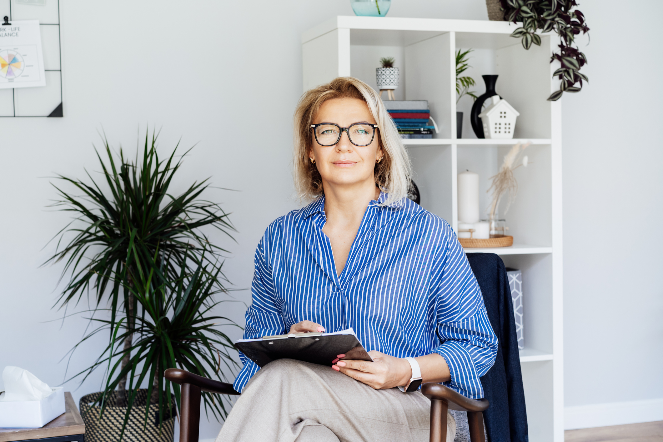woman therapist