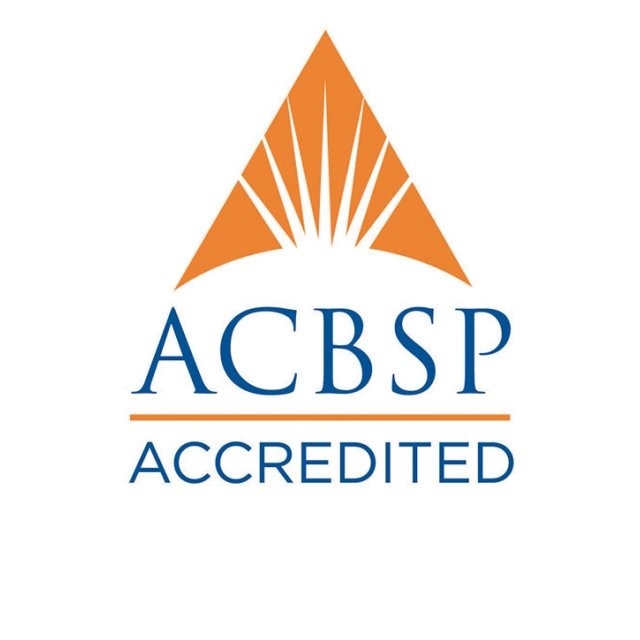 Accreditation Council for Business Schools and Programs Accredited seal